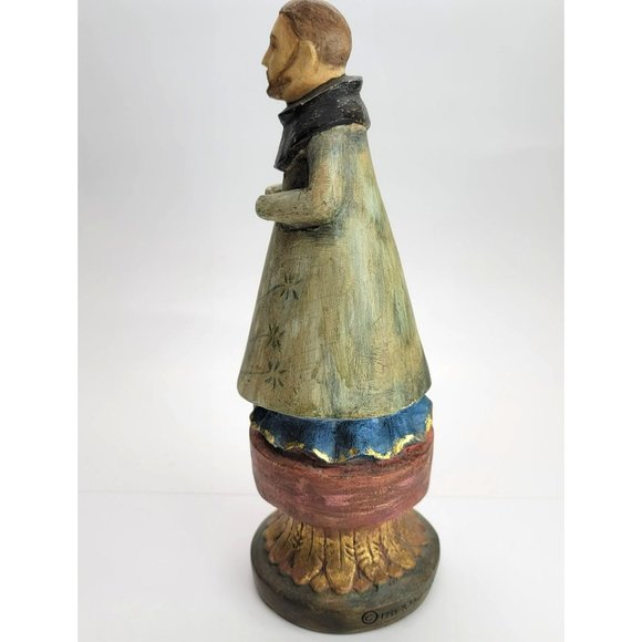 Saint Gregory Hand Cast and Hand Painted Figurine R. Shipman 1999 DH785 - Picture 5 of 8